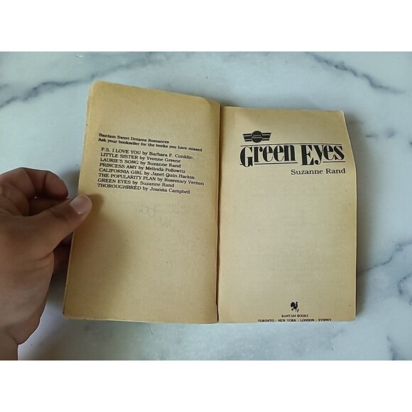 Green Eyes By Suzanne Rand Paperback - Picture 3 of 10